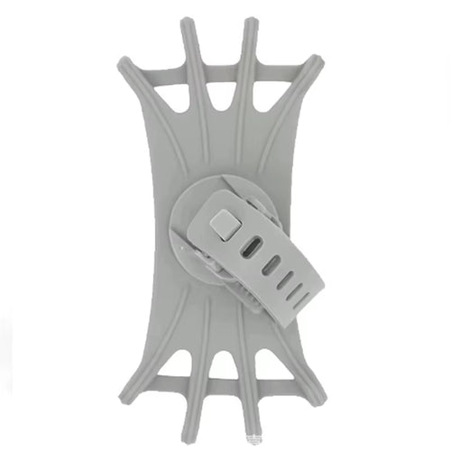 360 Rotatable Mobile Phone Bicycle Motorcycle Holder Bike Safe Bracket Silicone Support Silicone Pull Type for All Phone Stand