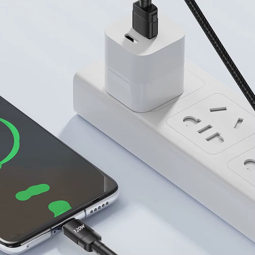 PD 100W1M/2M/3M Fast Charge USB to Type C Cable Quick Charging Data Cord for Huawei Xiaomi